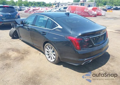 2022 Cadillac Ct5 Luxury из США, поврежденный, VIN 1G6DX5RK0N0130725